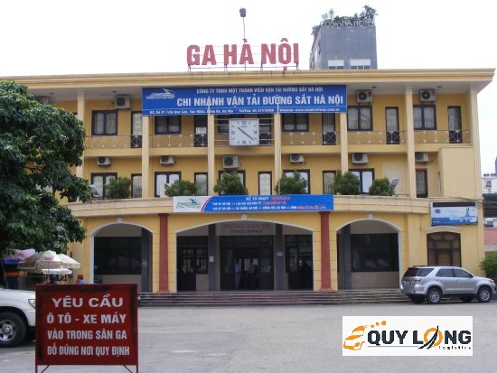 Khu B ga Hà Nội sẽ nhận hàng cho các tuyến phía Bắc.