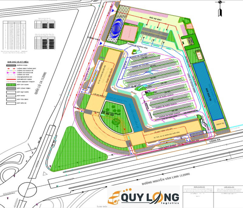 Tổng thể quy hoạch Bến xe miền Tây mới