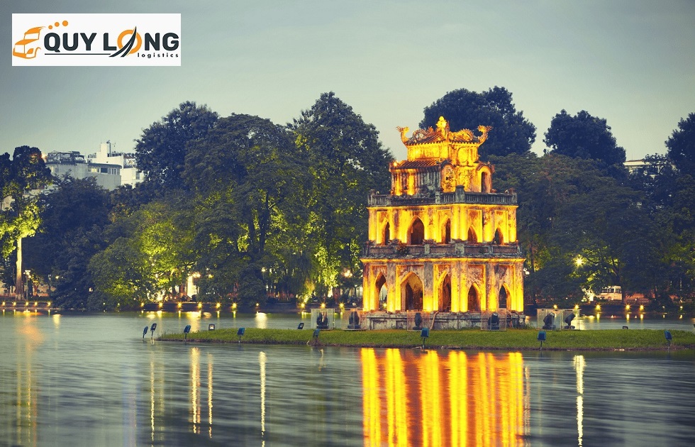 Hà Nội là một trong những chành xe quan trọng của dịch vụ vận chuyển hàng hóa liên tỉnh Quý Long