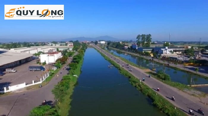 Vận chuyển hàng hóa từ khu công nghiệp về kho