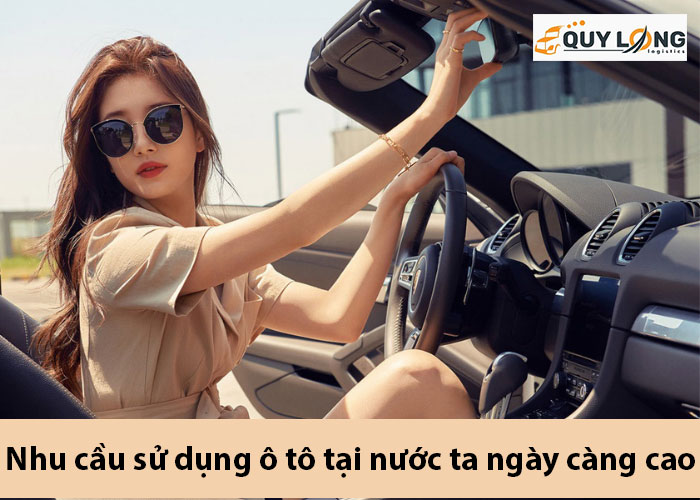 Nhu cầu sử dụng ô tô tại nước ta ngày càng cao