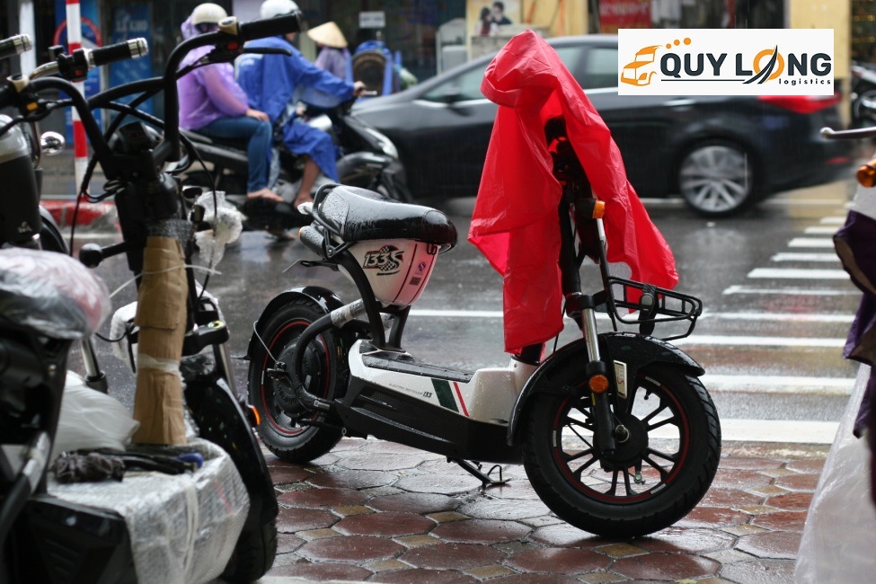 Vận chuyển xe đạp điện và xe máy điện