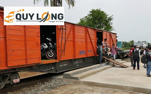 Vận chuyển xe máy điện, xe đạp điện bằng tàu hỏa